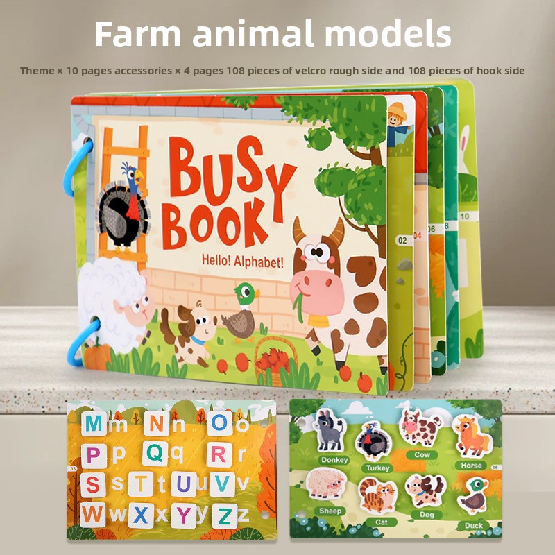 Educational Sticker Book