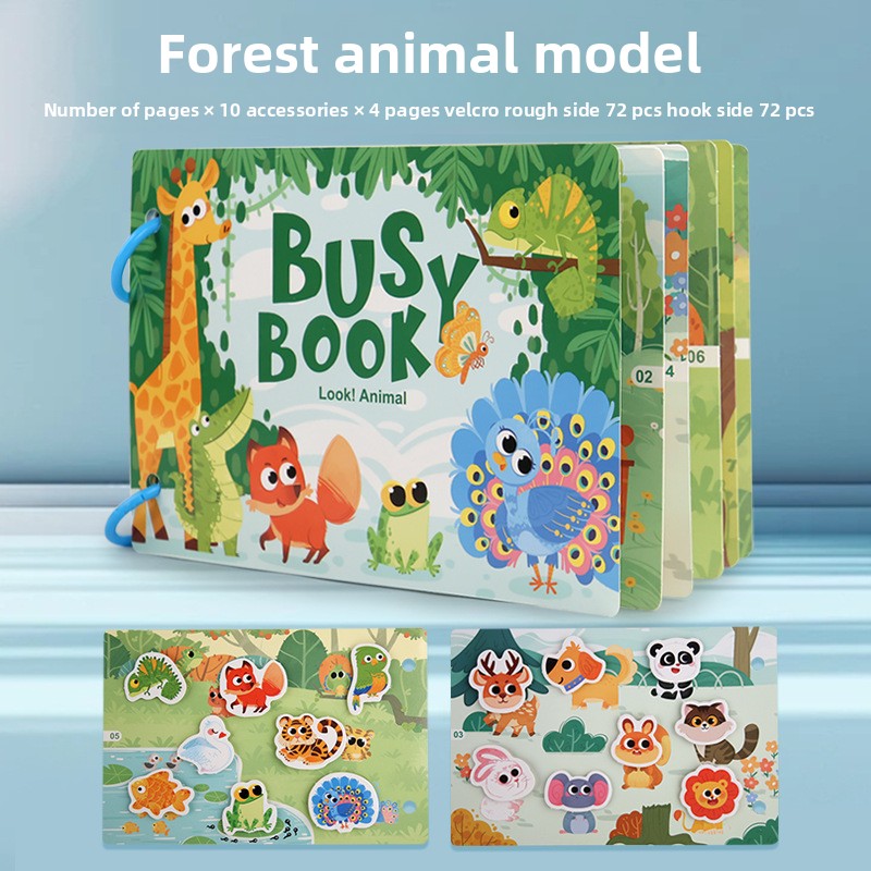 Educational Sticker Book
