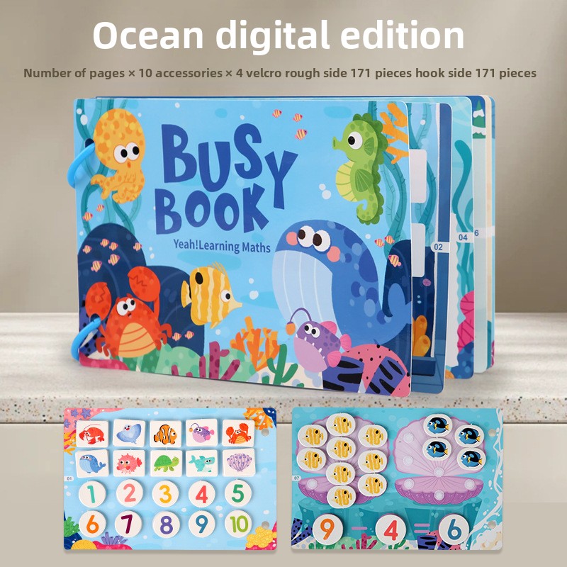 Educational Sticker Book