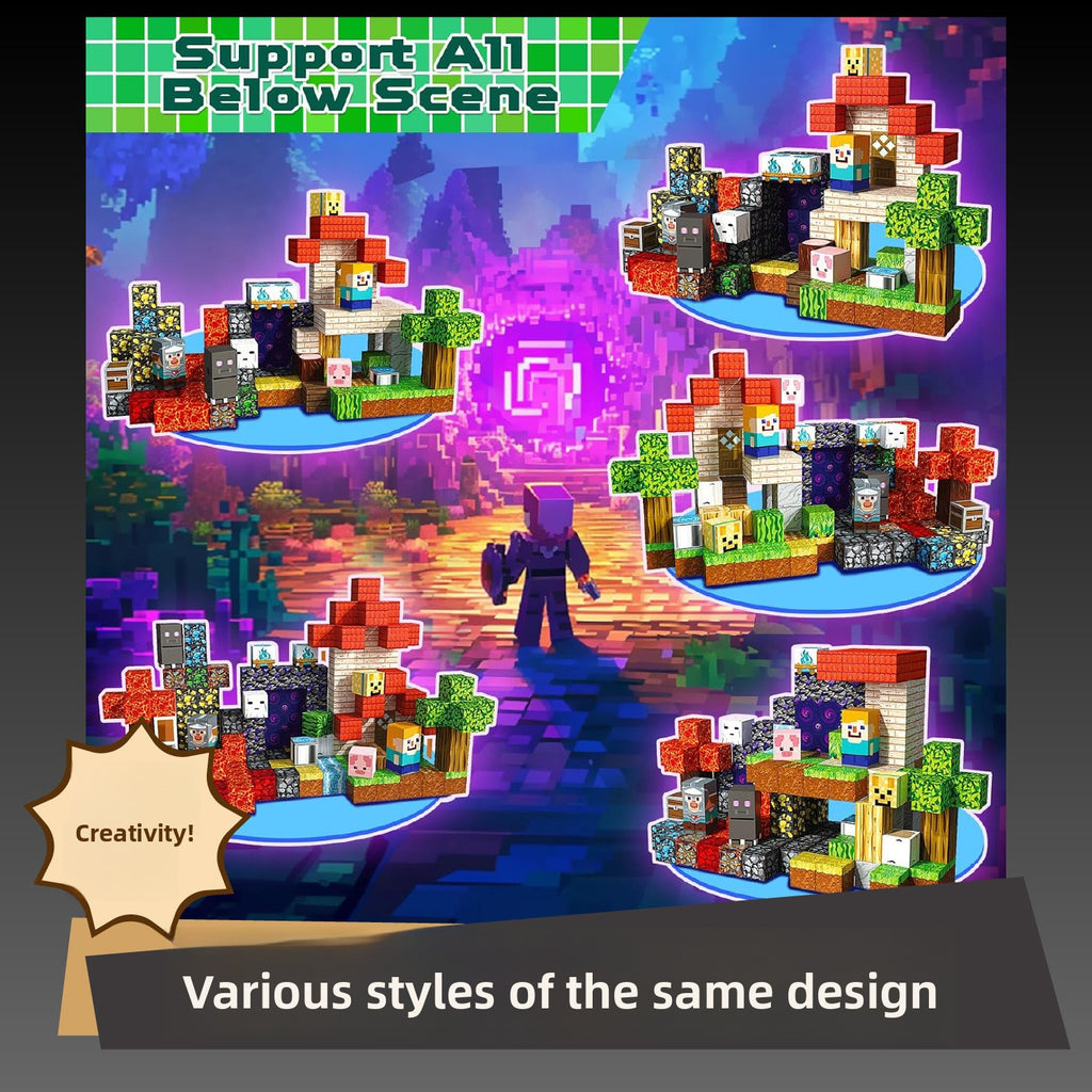 Minecraft Magnetic Building Blocks