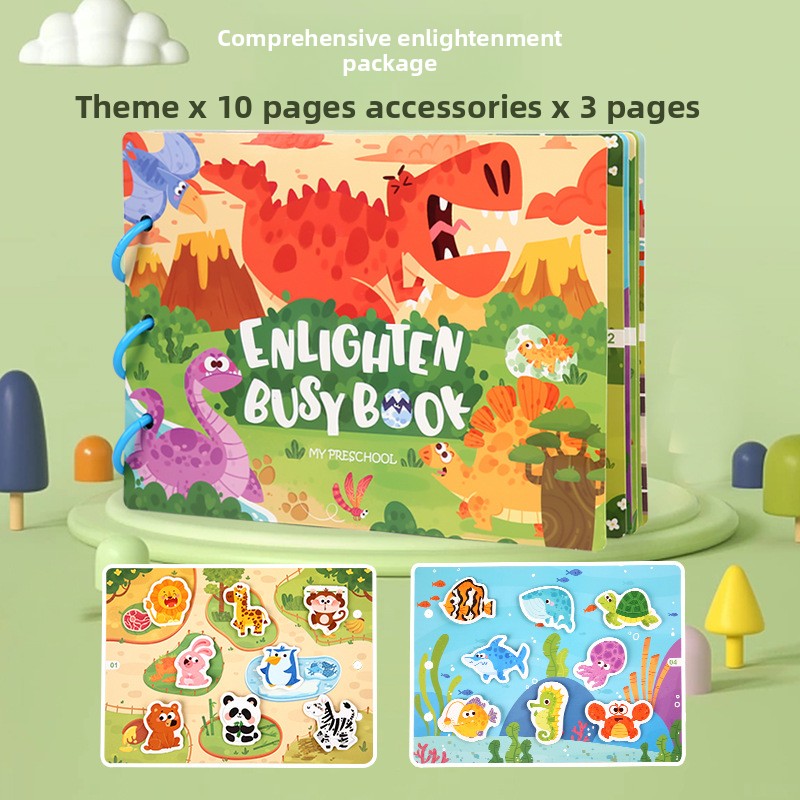 Educational Sticker Book