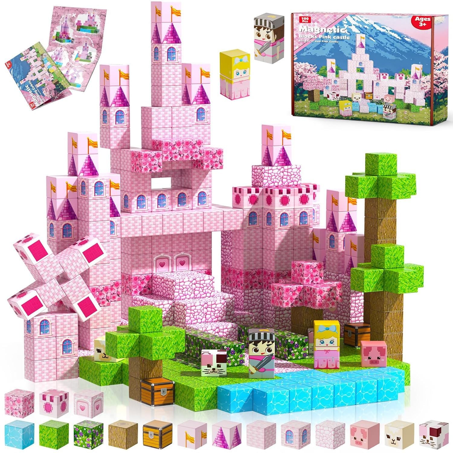 Minecraft Magnetic Building Blocks