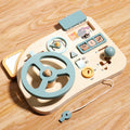 Wooden Steering Wheel Toy