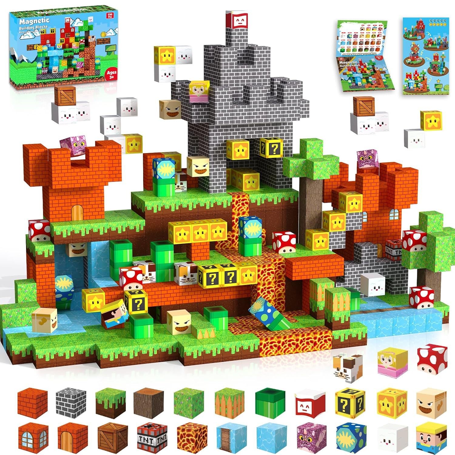 Minecraft Magnetic Building Blocks