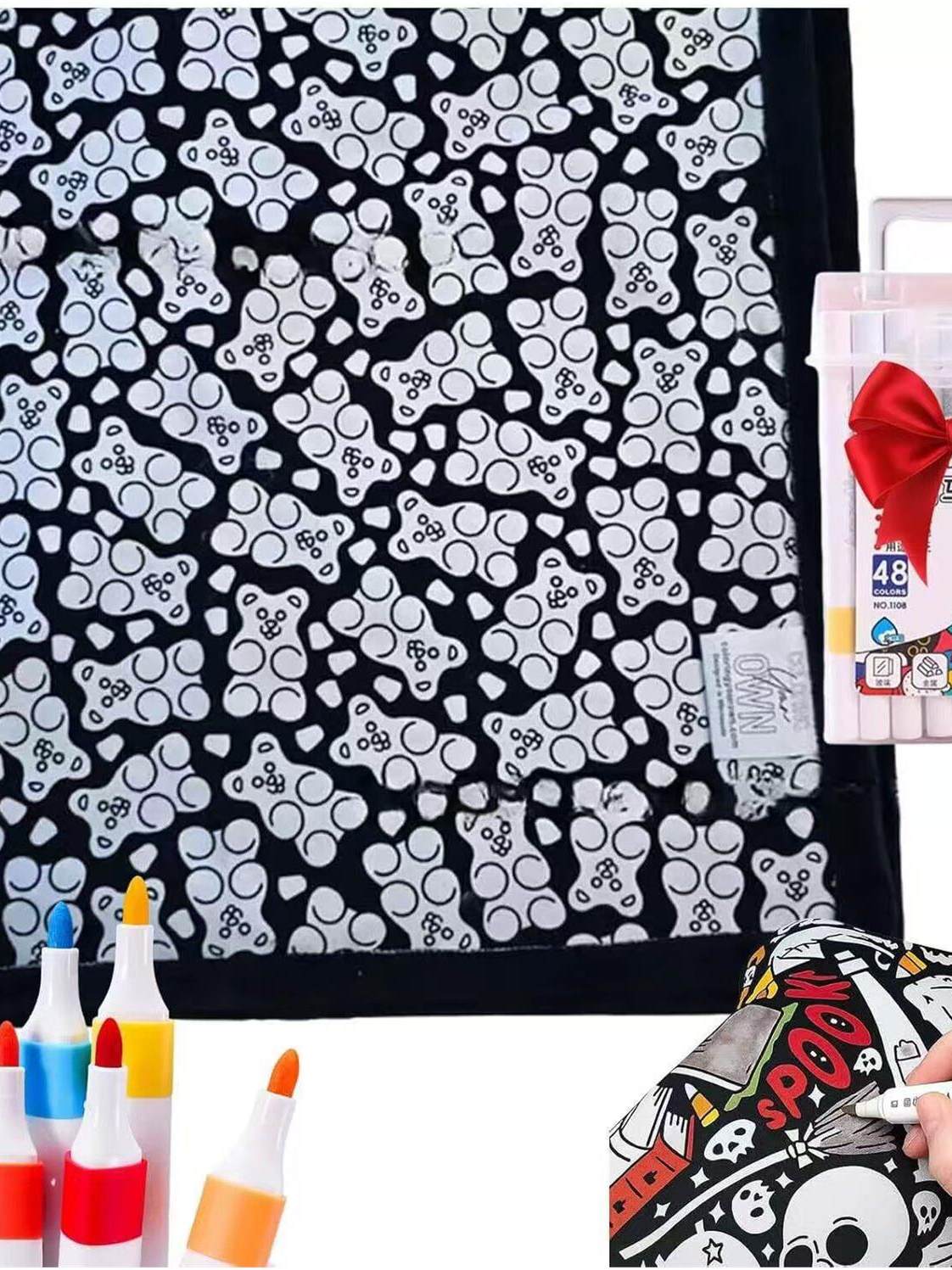 Washable Coloring Blanket