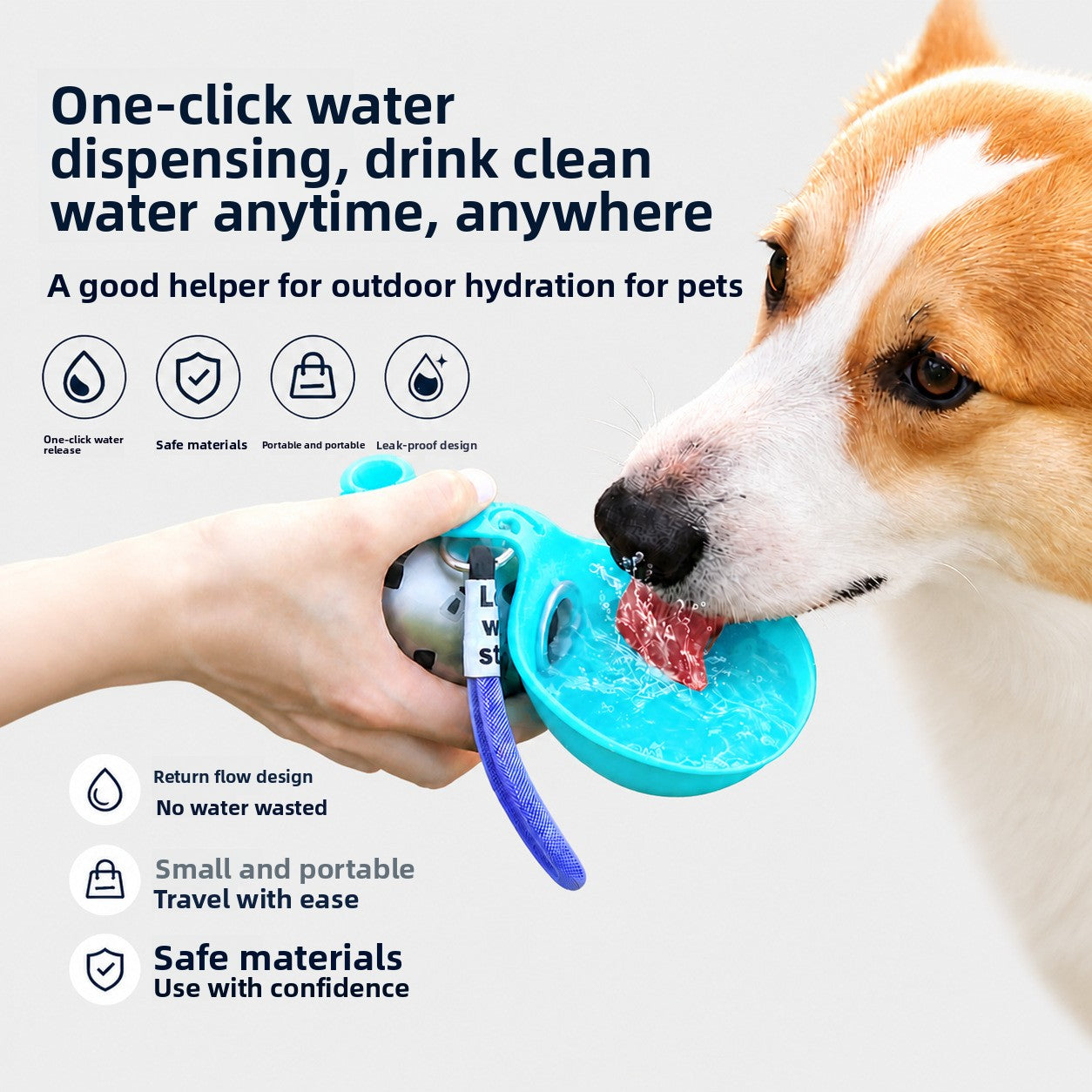 Portable Pet Water Bottle
