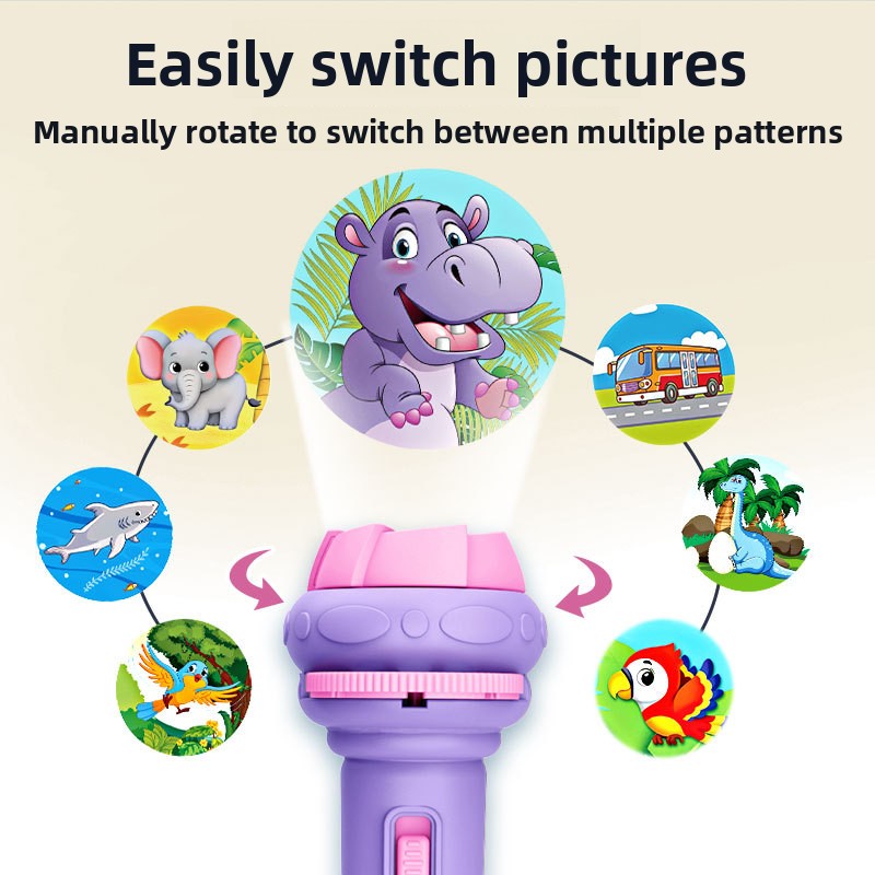 Educational Night Light Projector Torch