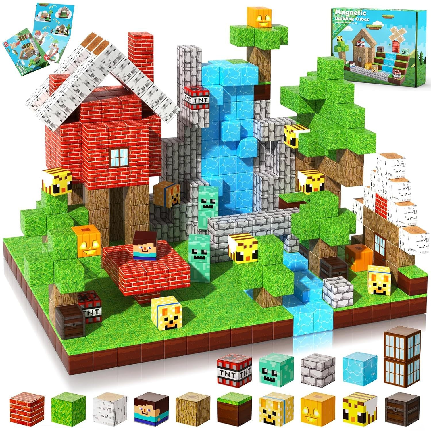Minecraft Magnetic Building Blocks