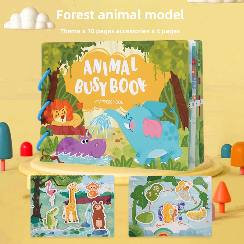 Educational Sticker Book