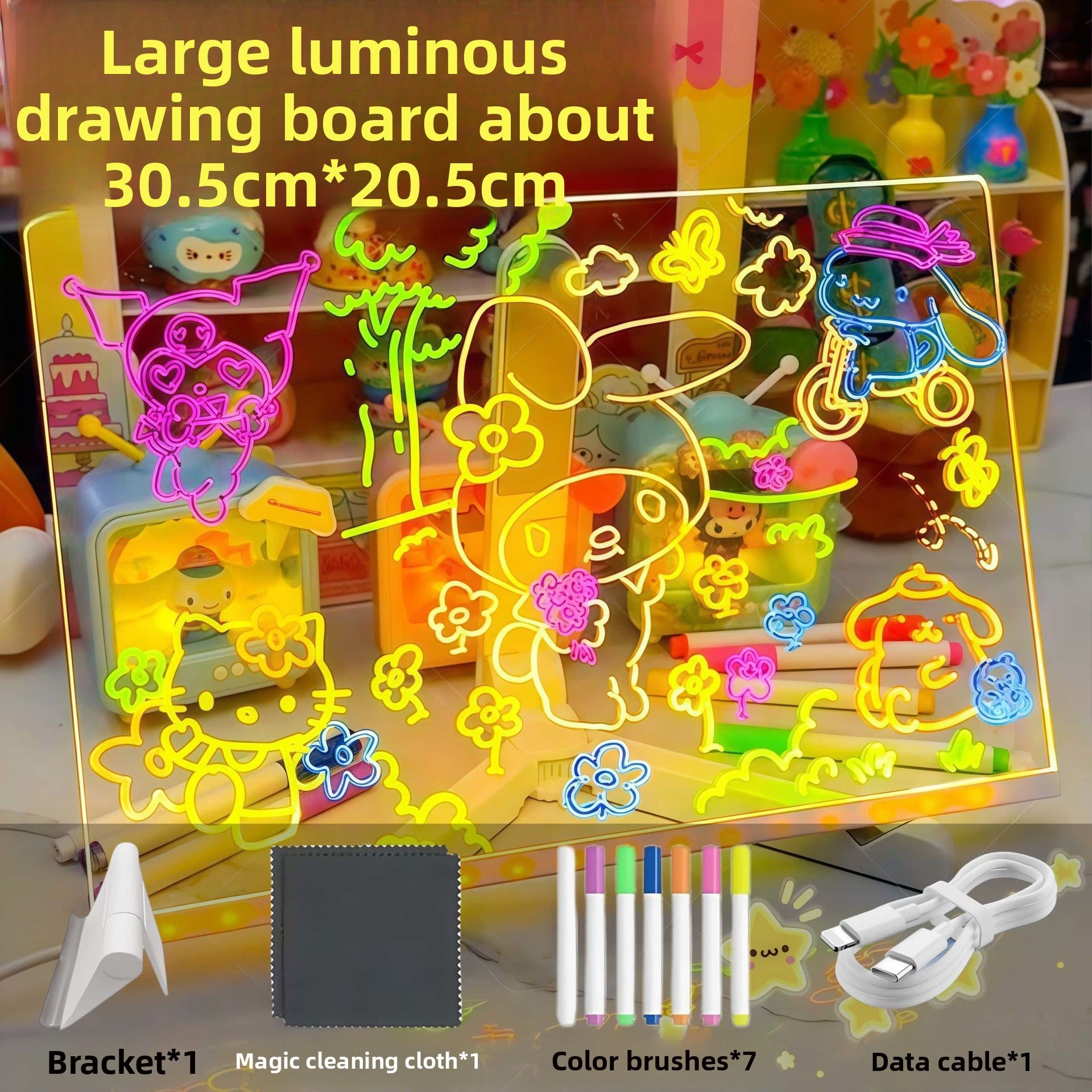 Luminous LED Drawing Board