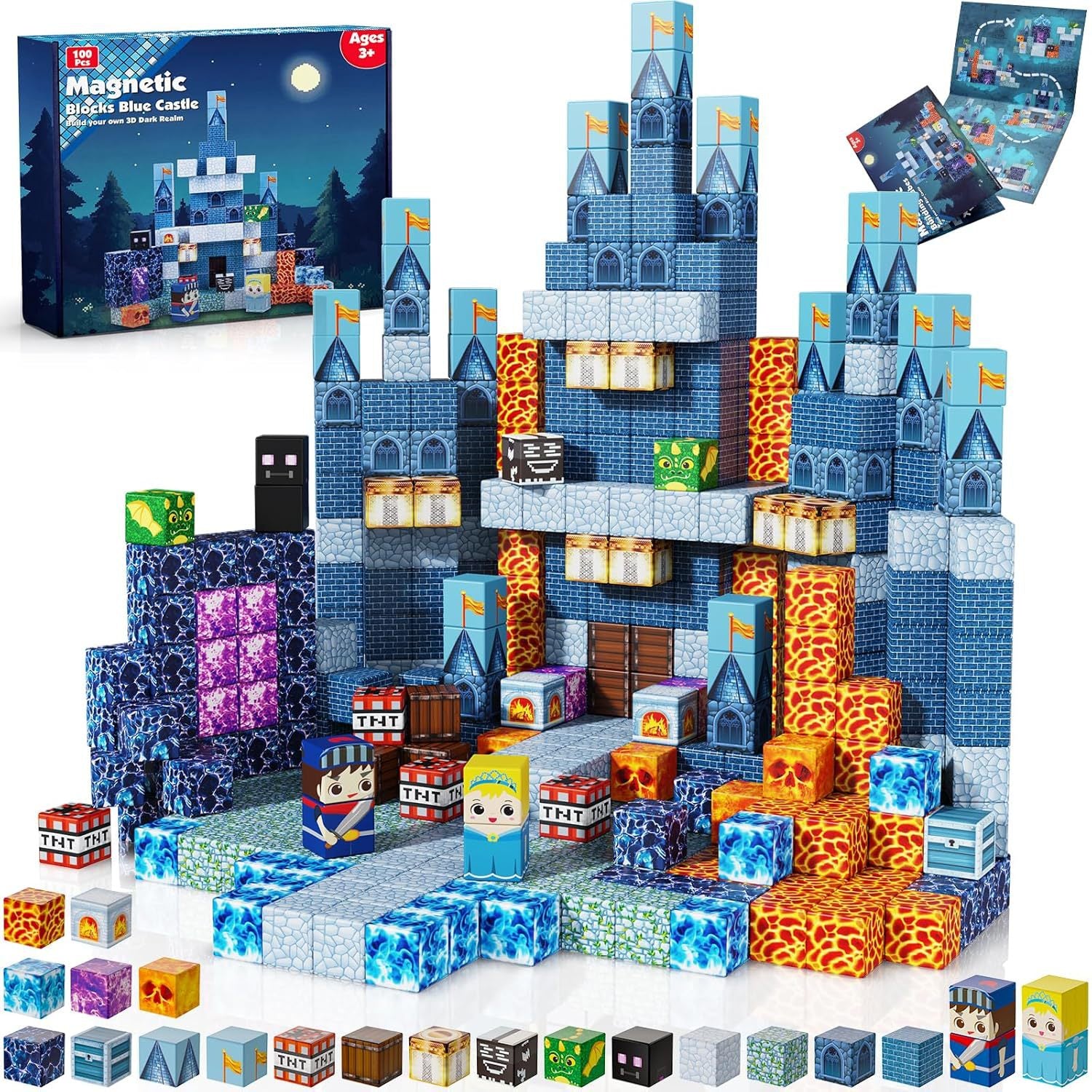 Minecraft Magnetic Building Blocks