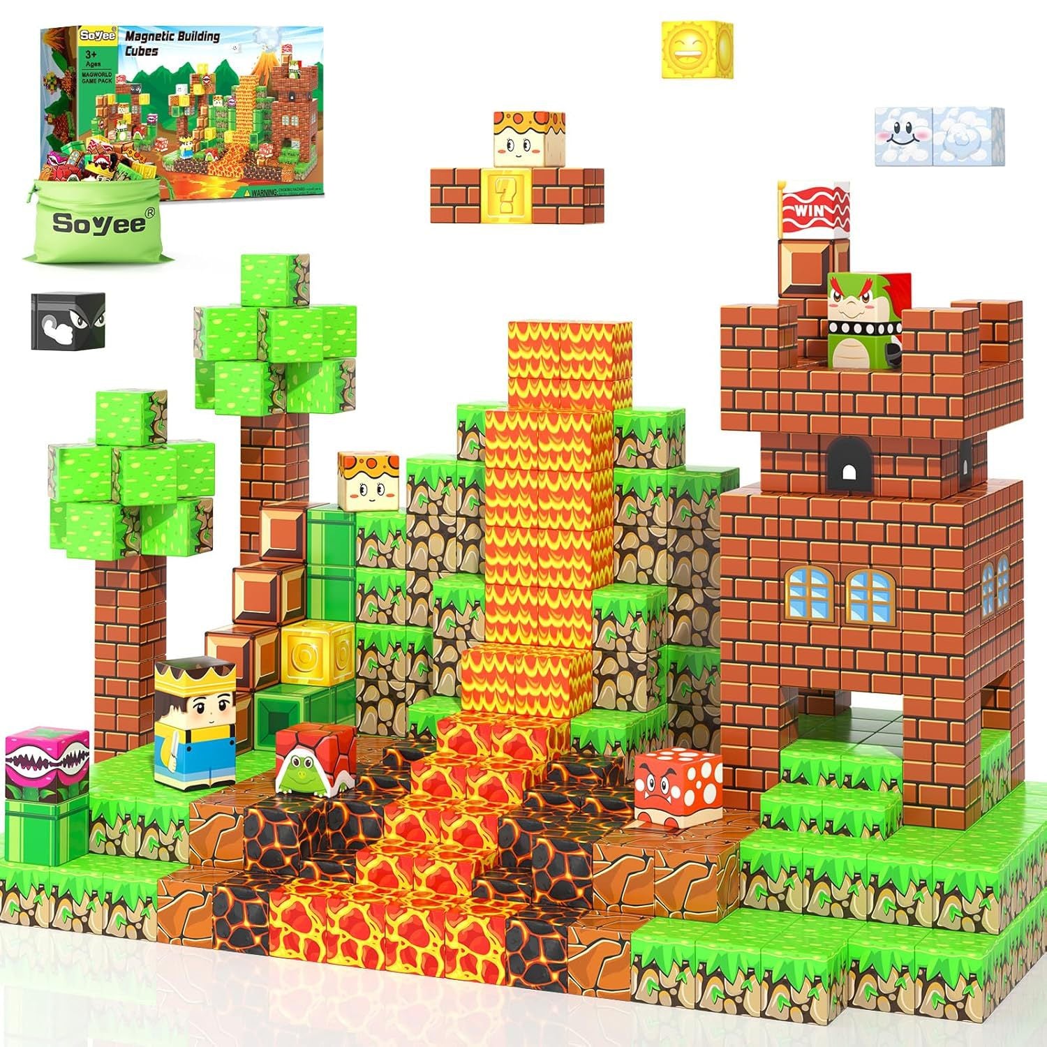 Minecraft Magnetic Building Blocks