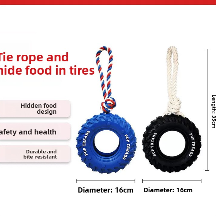 Rubber Chew Toy for Dogs
