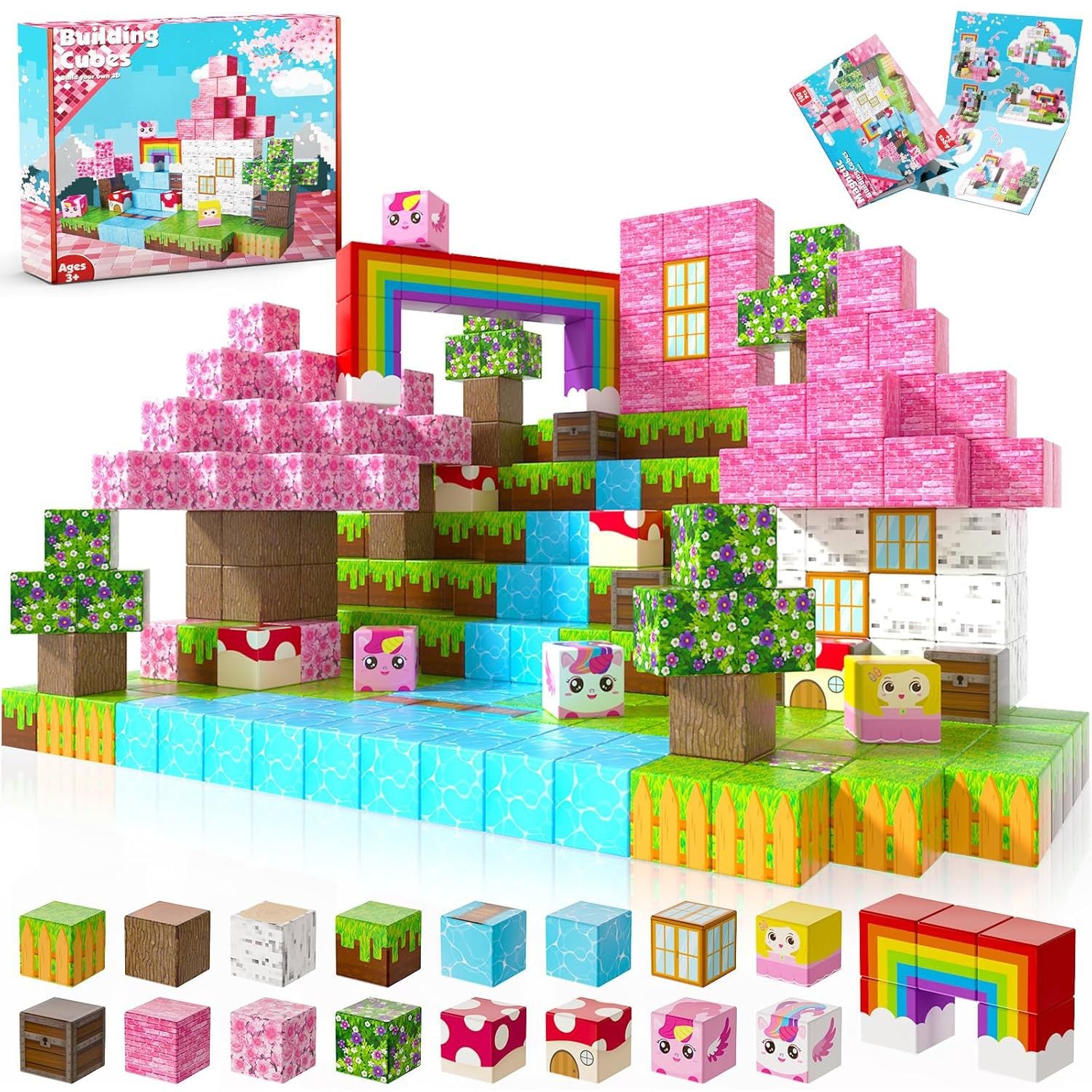 Minecraft Magnetic Building Blocks