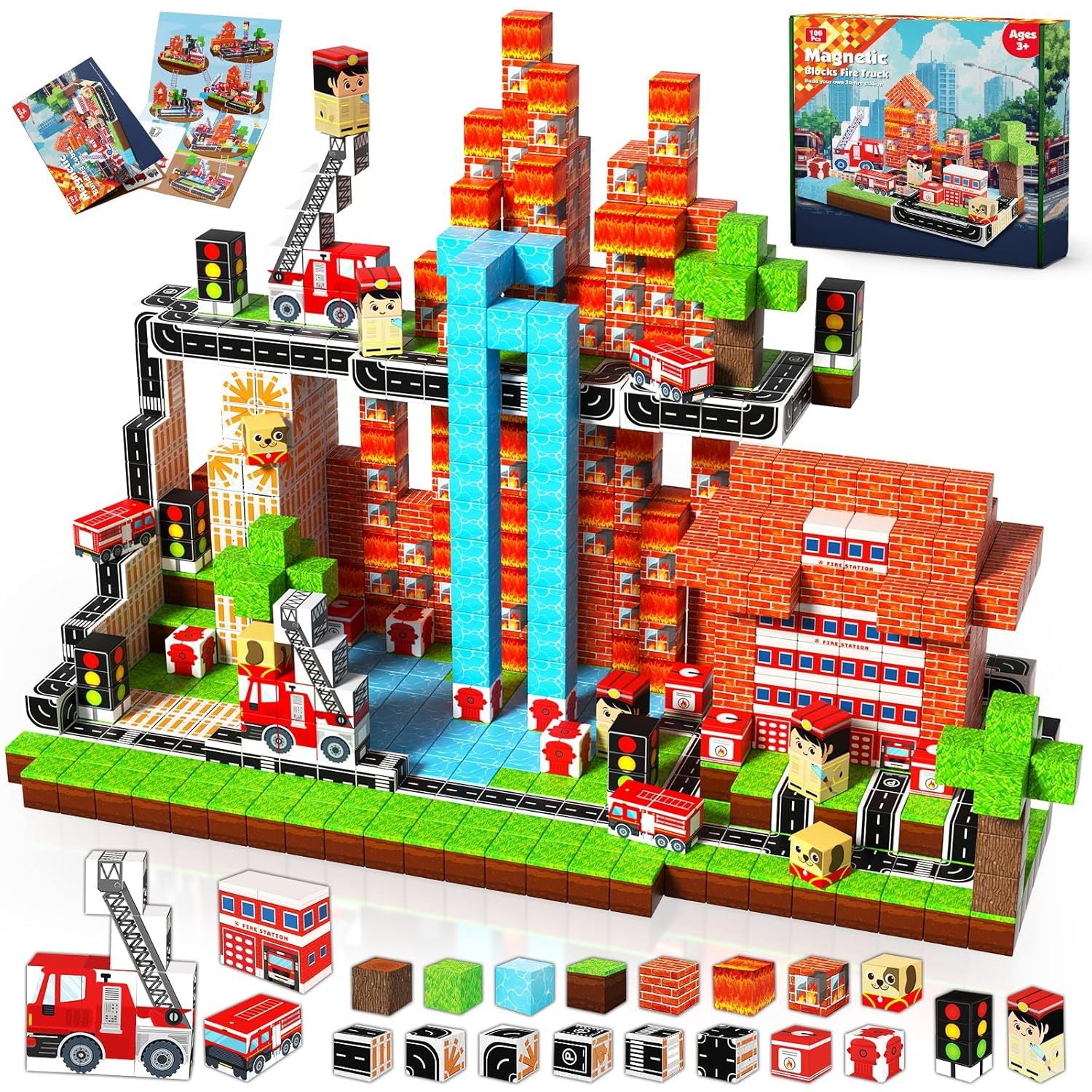 Minecraft Magnetic Building Blocks