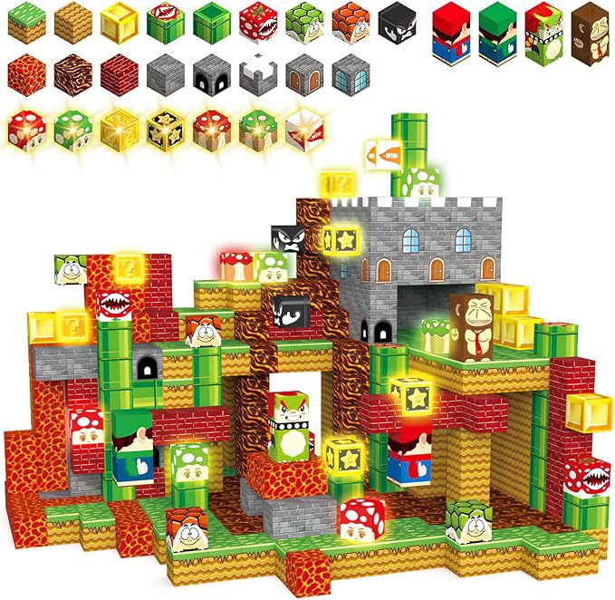 Minecraft Magnetic Building Blocks