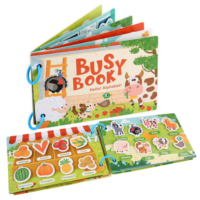 Educational Sticker Book