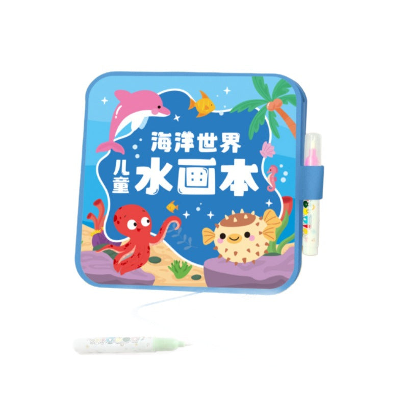 Reusable Magic Water Painting Book
