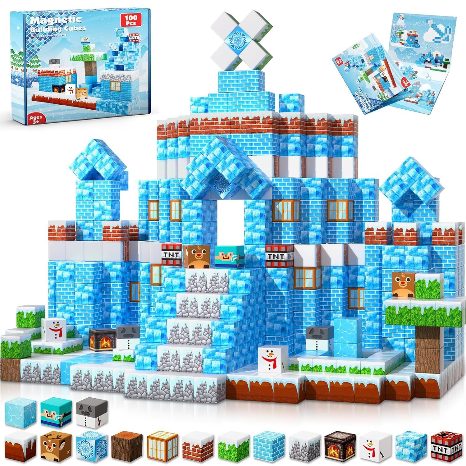 Minecraft Magnetic Building Blocks