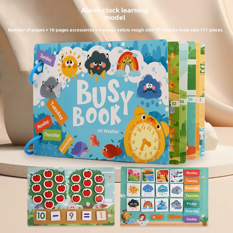 Educational Sticker Book