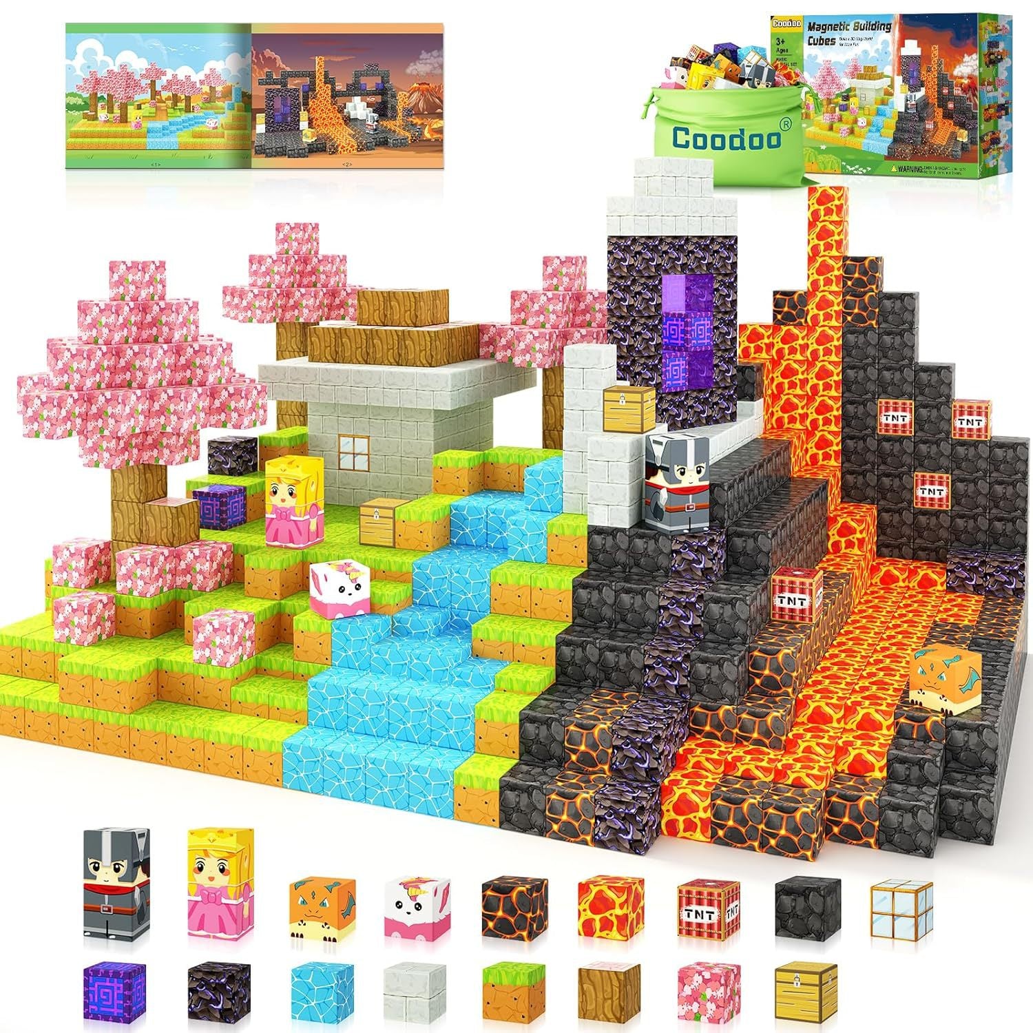 Minecraft Magnetic Building Blocks