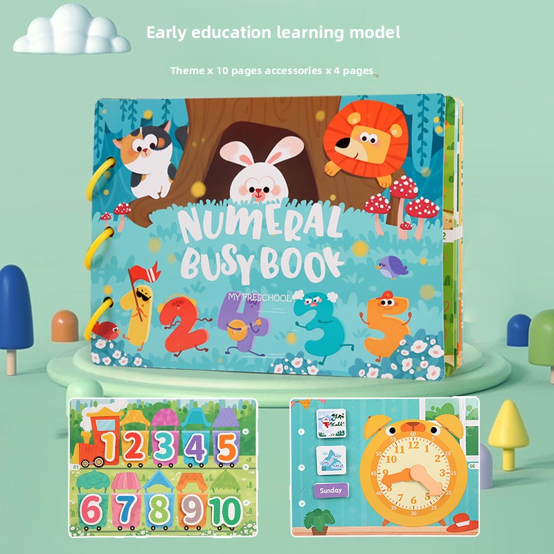 Educational Sticker Book